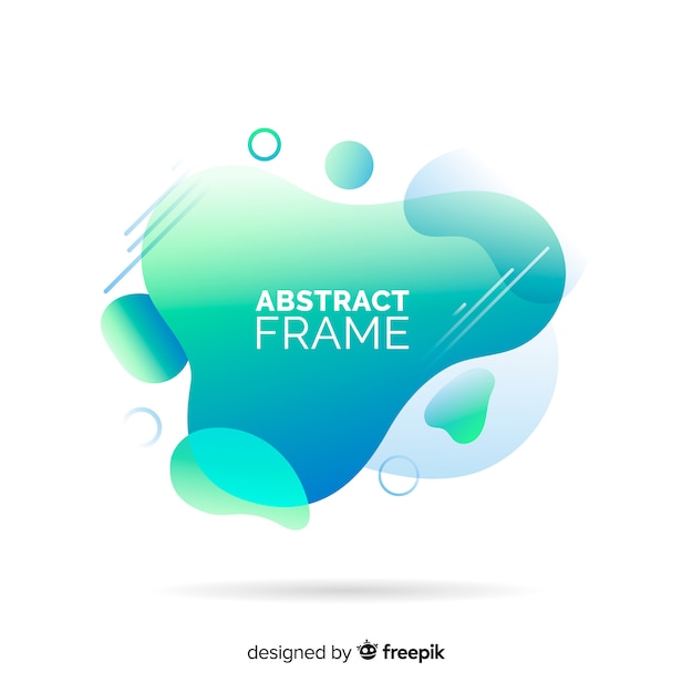 Stain Abstract Frame