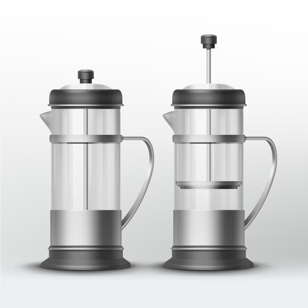 Stainless steel machines for tea and coffee