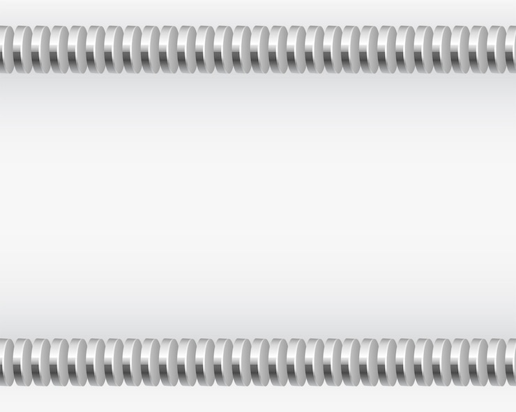 Free Vector stainless steel tube equipment background for modern technology