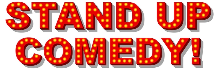 Free Vector stand up comedy banner design