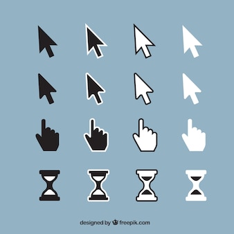 Standard cursor set