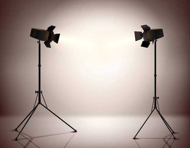 Standing strobe tripods 