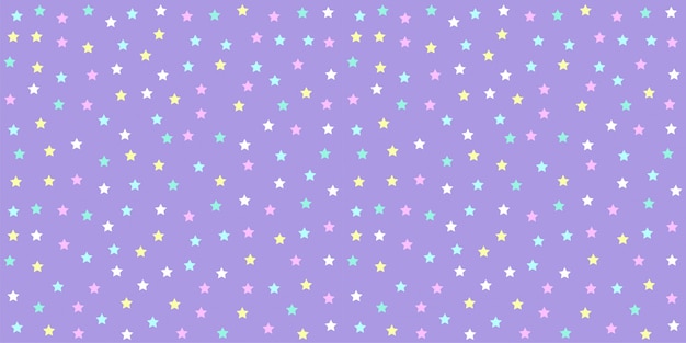 Free vector star background in pastel color