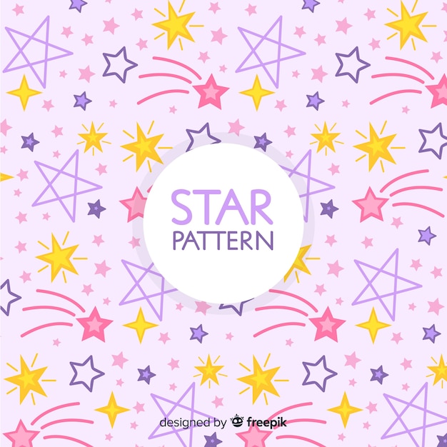 Free vector star background