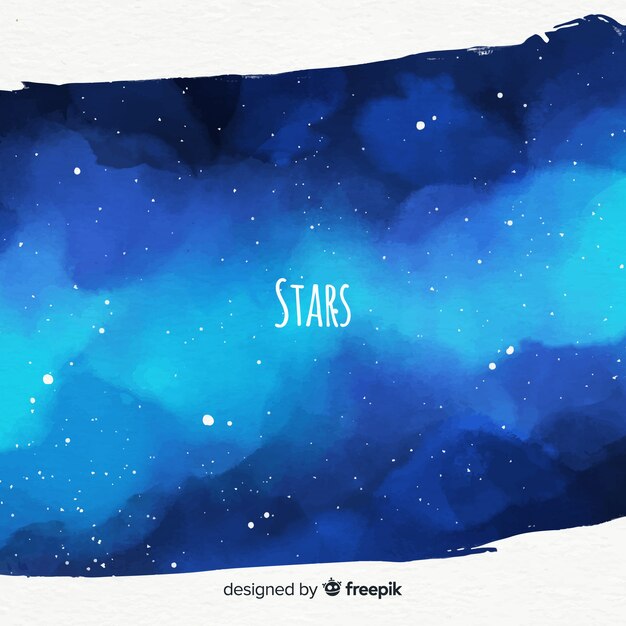 Starry night background
