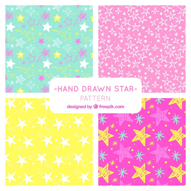 Stars pattern background