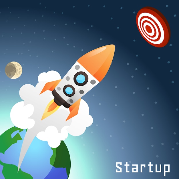 Startup rocket concept