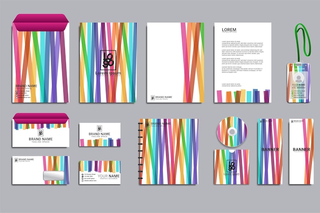 Motivational stationery samples