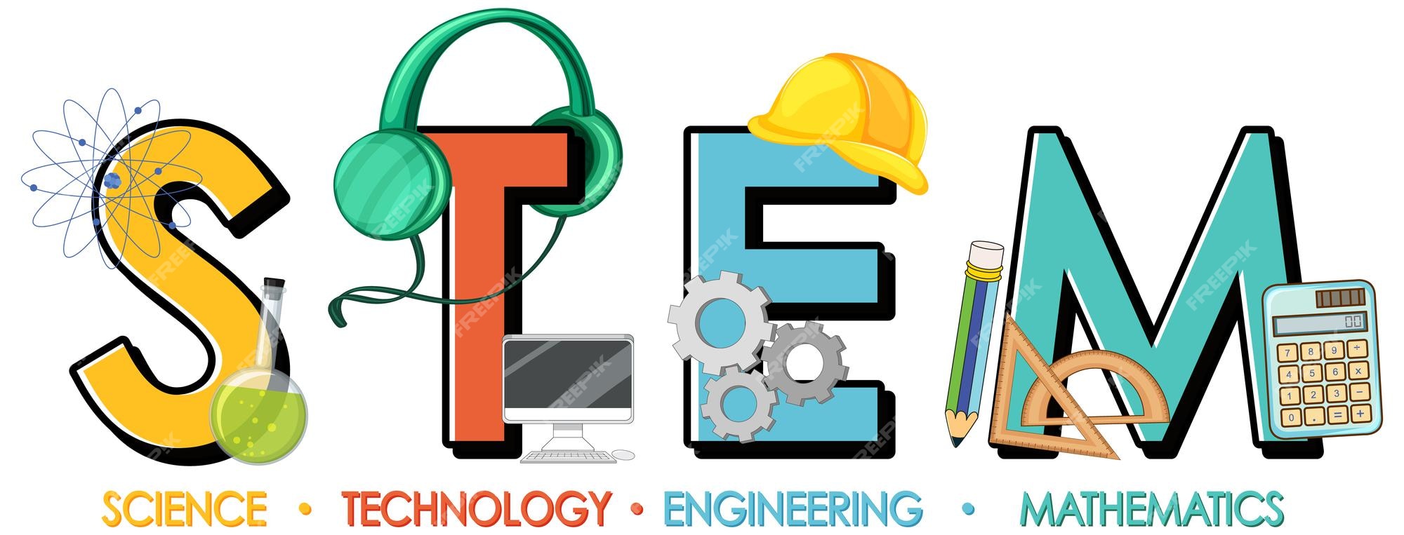 stem-logo-with-education-learning-icon-elements_1308-76570 image