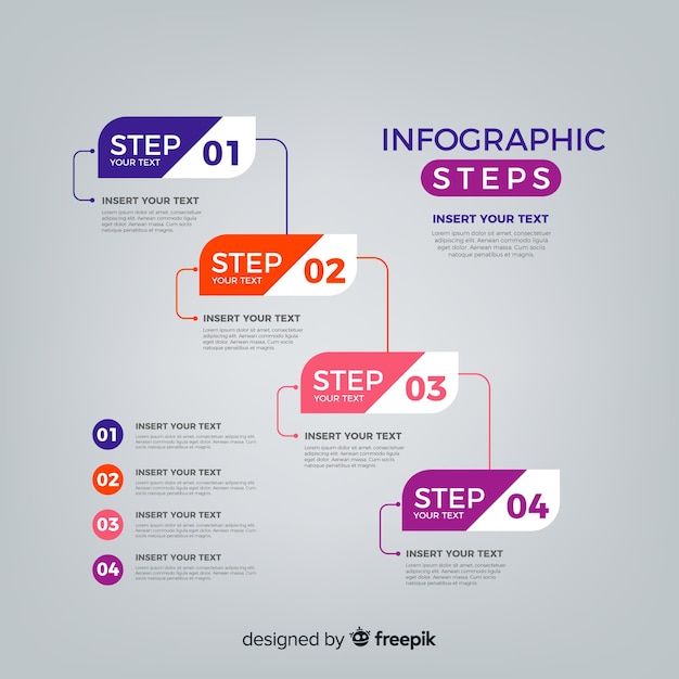 단계 infographic