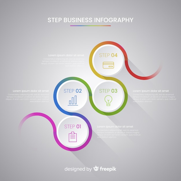 Steps infographic