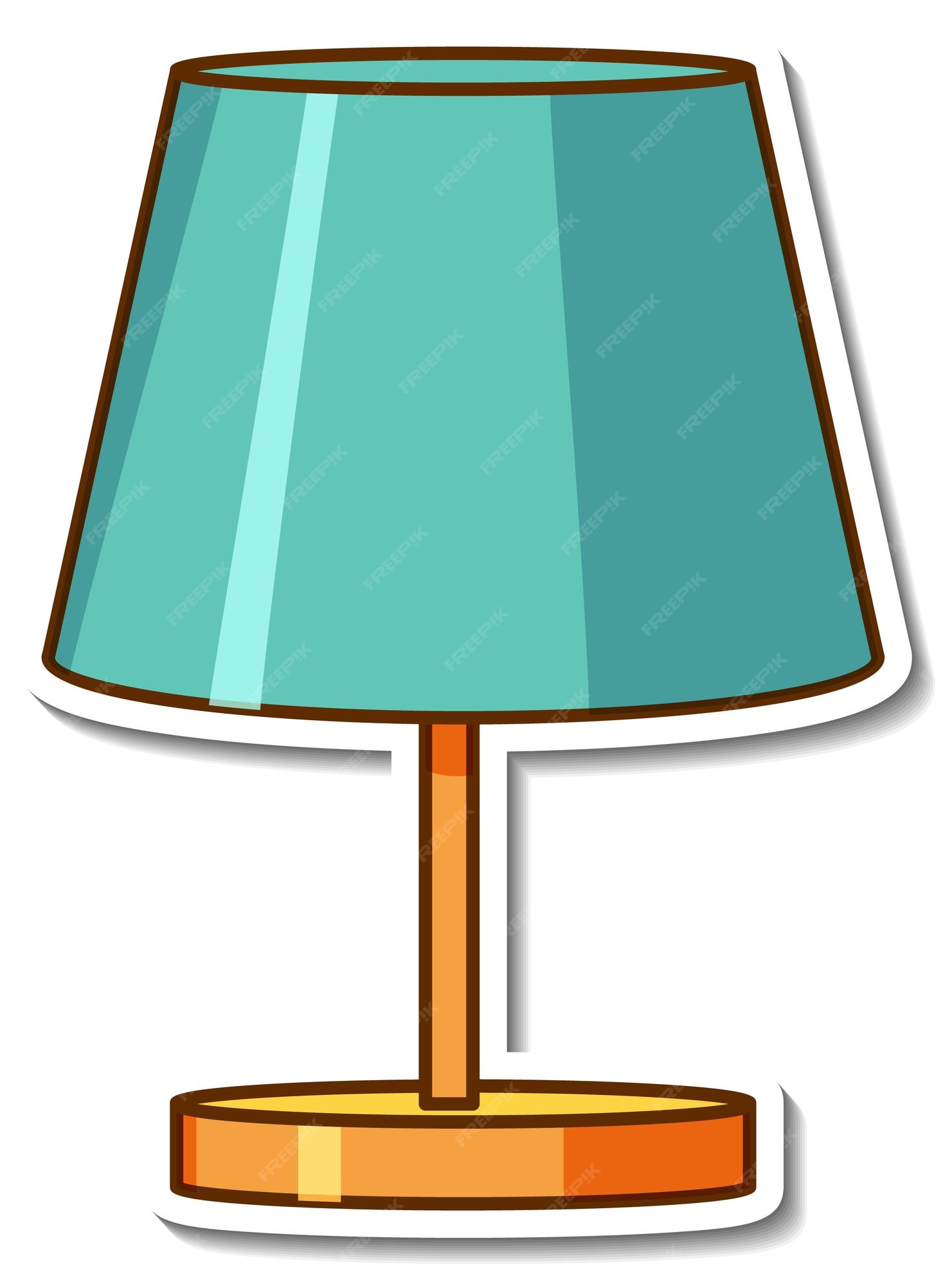 table lamp clipart cartoon