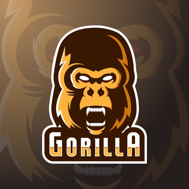 Download Free Stock Vector Mad Gorilla Mascot Logo Illustration Premium Vector Use our free logo maker to create a logo and build your brand. Put your logo on business cards, promotional products, or your website for brand visibility.