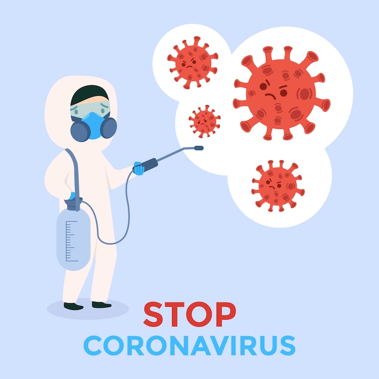Free Vector stop coronavirus
