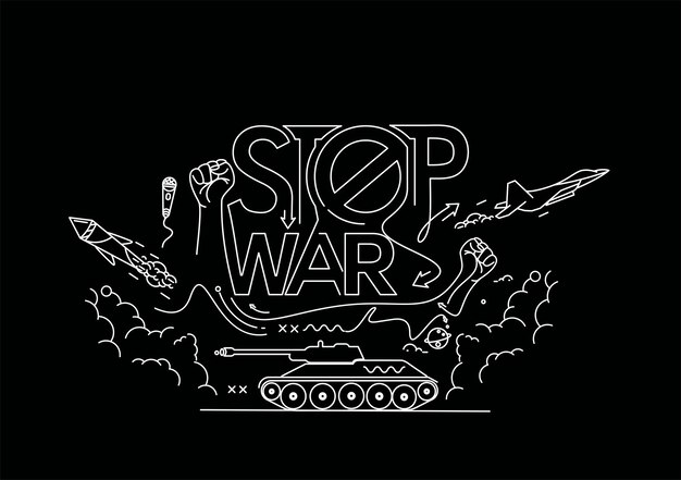 ロシアからウクライナを救うことに対する戦争を止めなさい