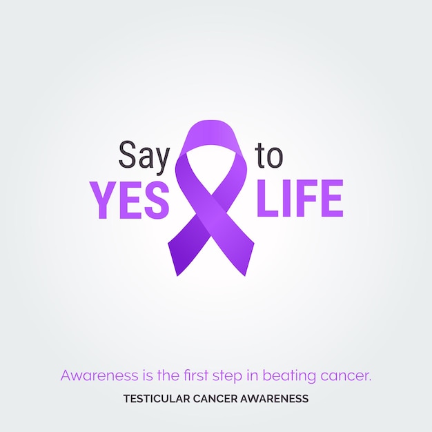 Free vector strength in unity testicular cancer awareness