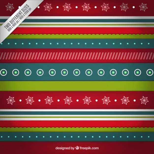 Striped christmas background