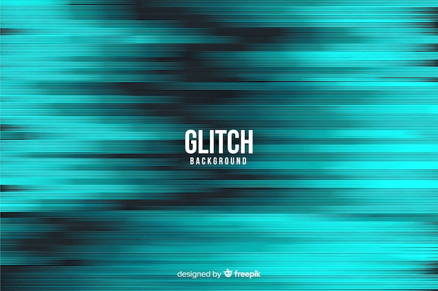 Striped Glitch Background