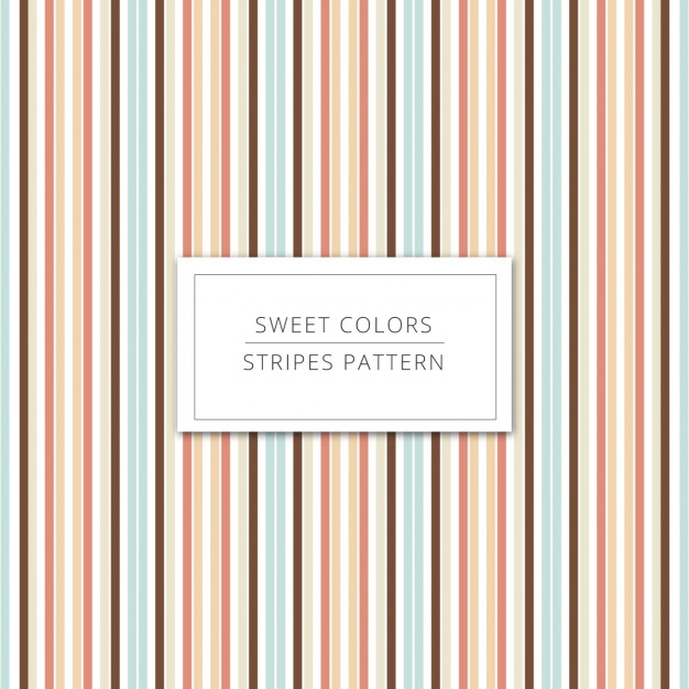Free vector stripes background in sweet colors