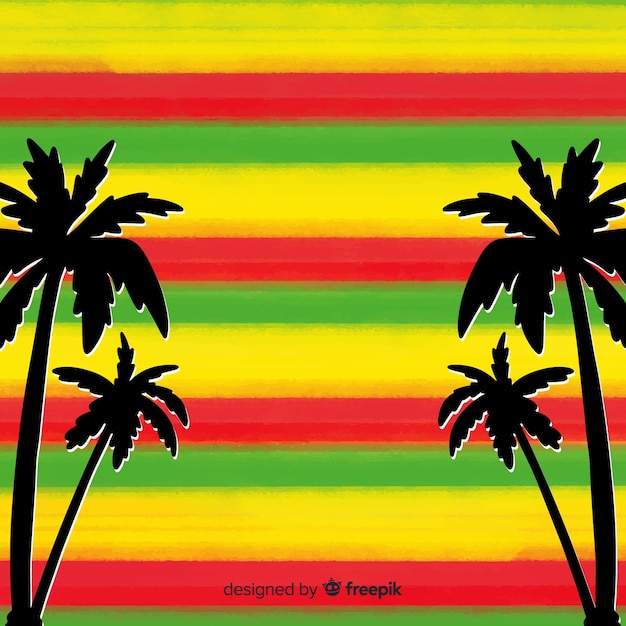 Stripes reggae background