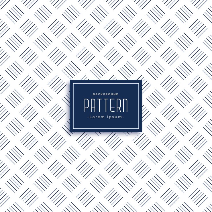 Free Vector stylish abstract lines pattern design