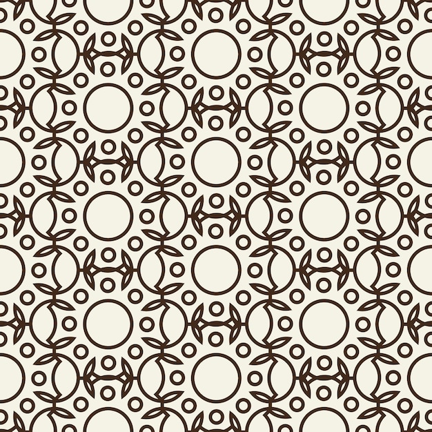 세련 된 추상 원활한 흑백 패턴