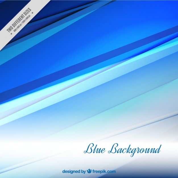 Free vector stylish background with blue lines