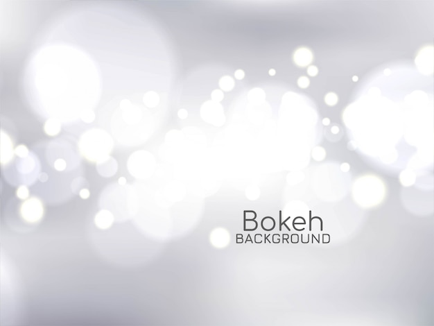 Stylish background with bokeh light effect