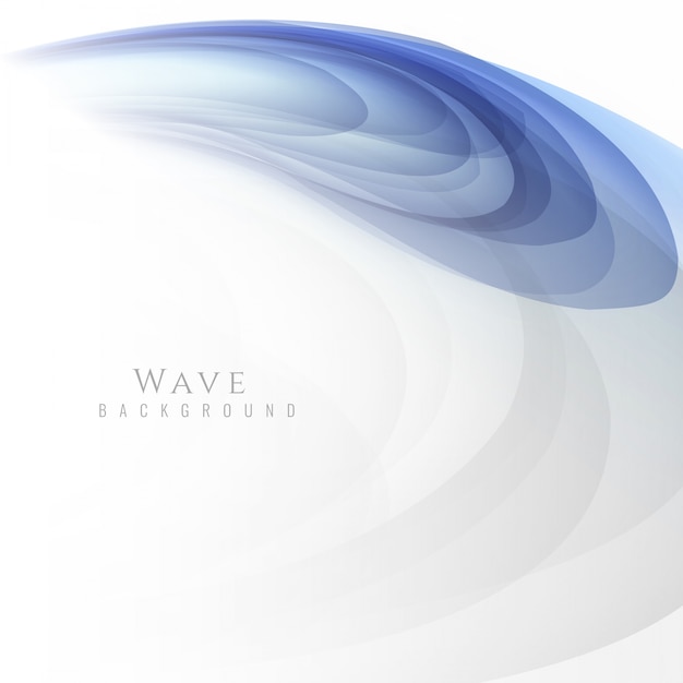 Stylish background with wave design