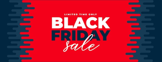 Stylish black friday event sale poster for limited time