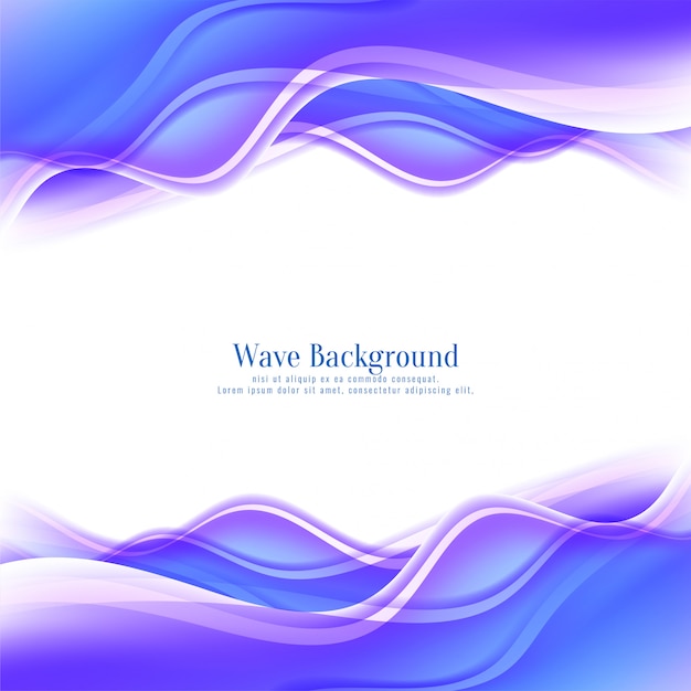 Free vector stylish bright glossy wave flowing background