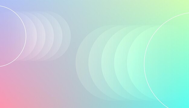 Stylish colors background with circles