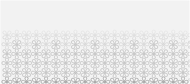 Stylish flower line pattern background