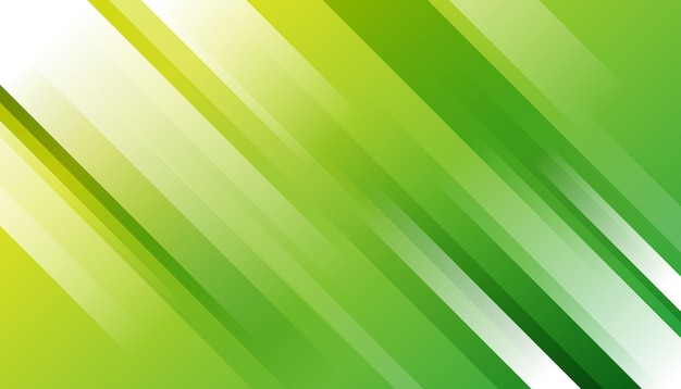 Бесплатное векторное изображение Стильная зеленая полоска
