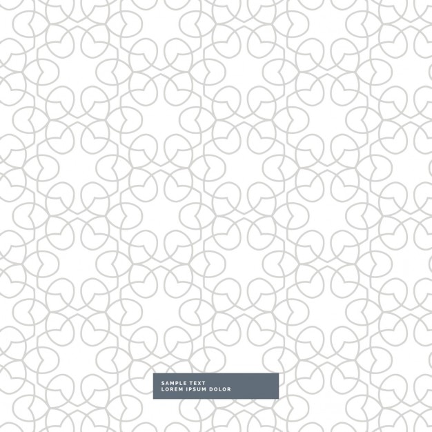 Free vector stylish line art pattern background