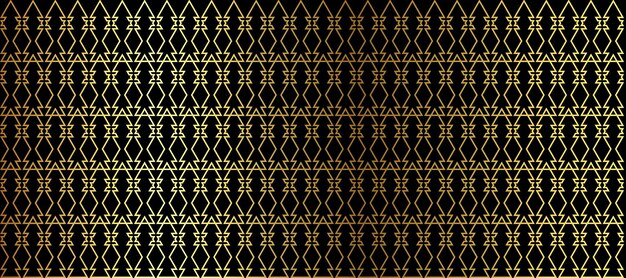 Stylish line pattern gold background