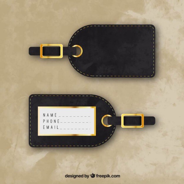 Download Luggage Tag Images Free Vectors Stock Photos Psd