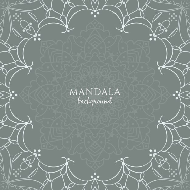 Stylish mandala design background