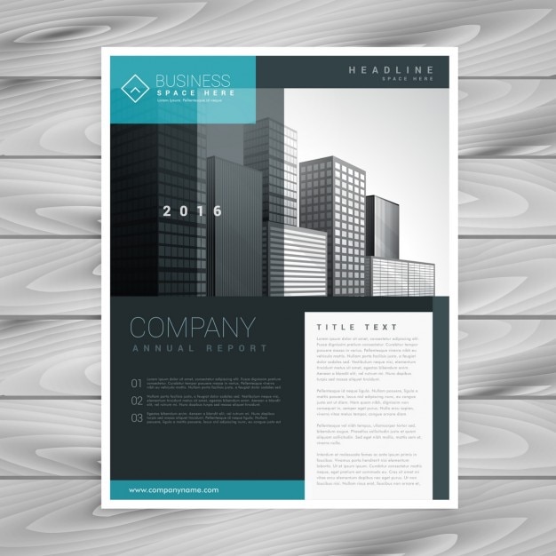 stylish modern brochure template