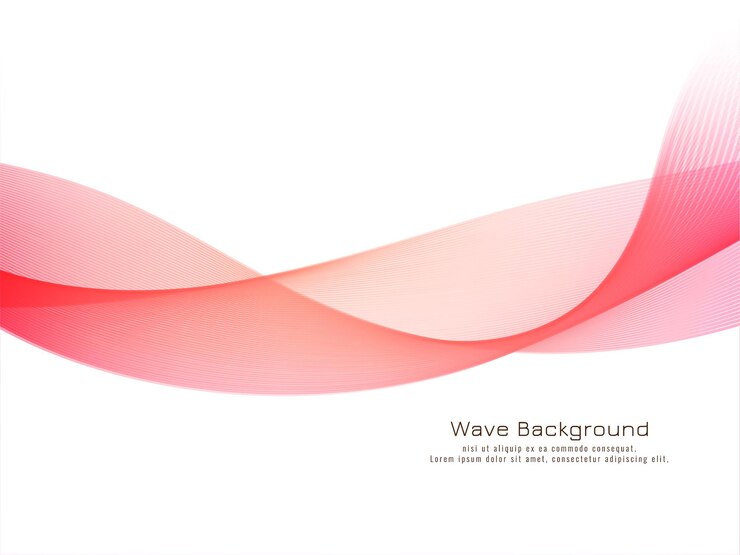 Free Vector stylish modern colorful wave background