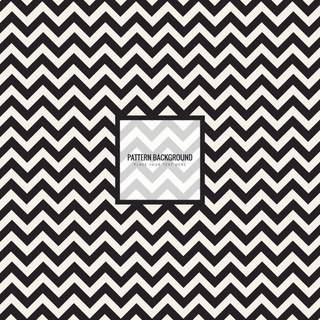 zig zag  Free clip art, Zig zag wallpaper, Black and white