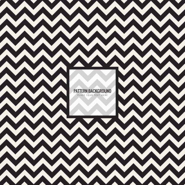 Stylish pattern with zig-zag lines