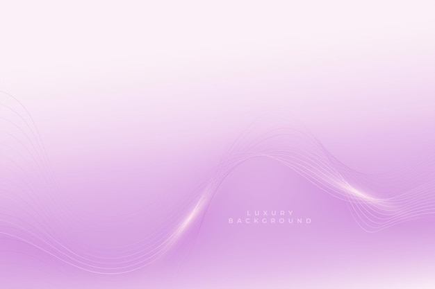 Stylish pink wavy lines smooth background