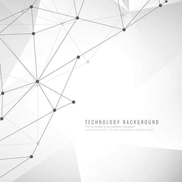 Stylish technological background