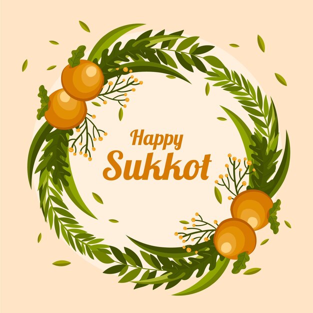 Sukkot frame template