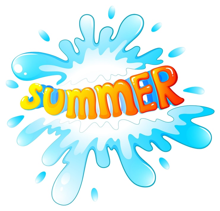 Free Vector summer artwork
