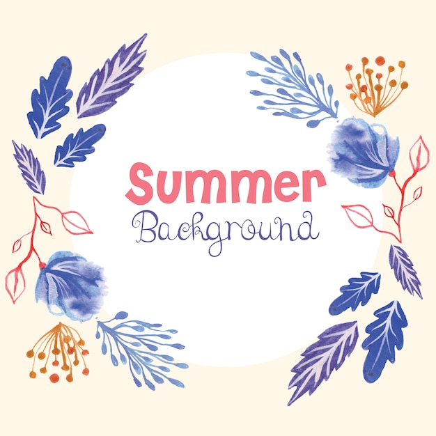 Summer background design