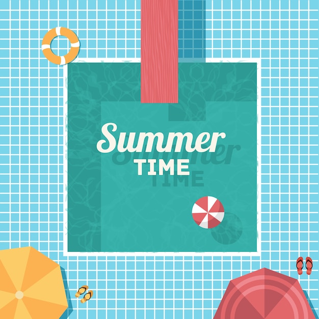 Summer background design