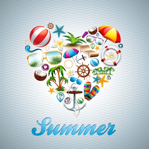 Summer background design