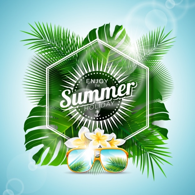 Summer background design